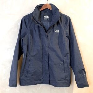 North Face Women’s Navy Dry Vent Hooded Zip Up Jacket M
